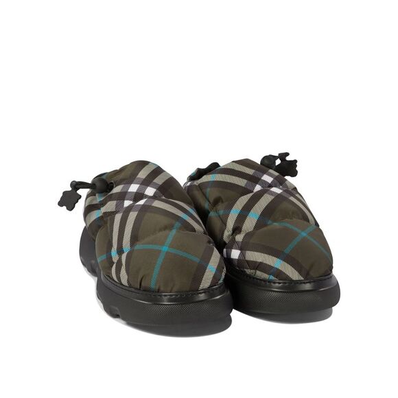 Luxury Quilted Check Slippers - Picture 2 of 4